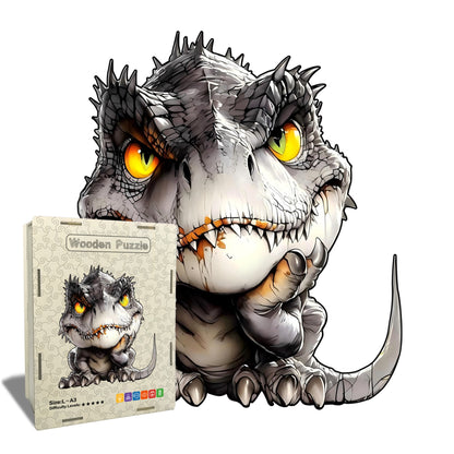 Dinosaur wooden puzzle
