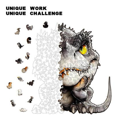 Dinosaur wooden puzzle